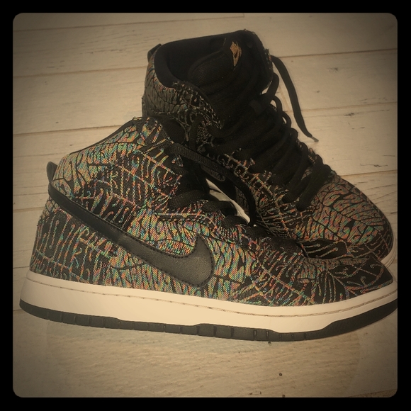 nike sb dunk high psychedelic
